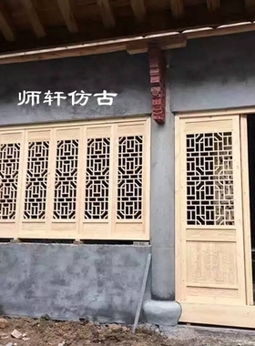 酒楼宾馆寺庙园林东阳木雕定制