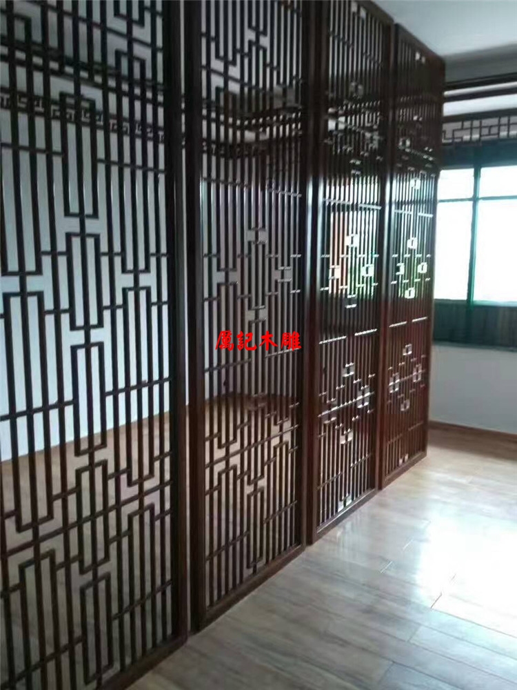 门窗屏风吊顶隔断东阳木雕定制