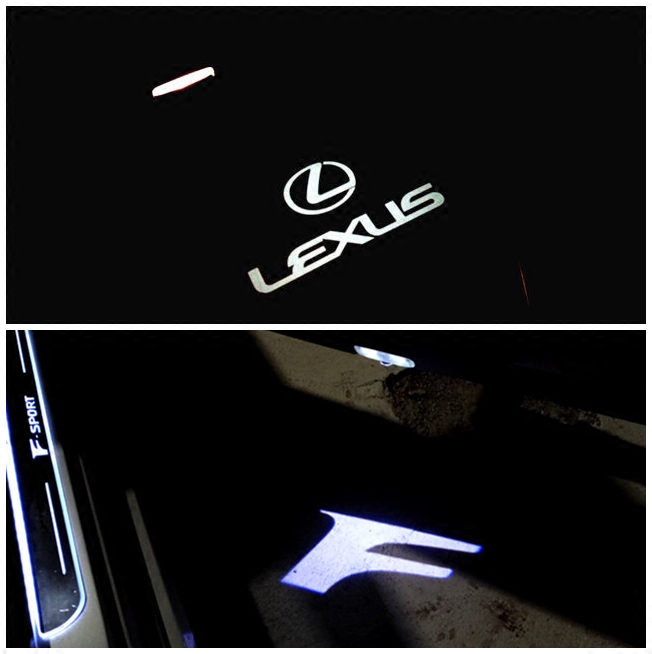 适用于雷克萨斯esrxis改装迎宾灯