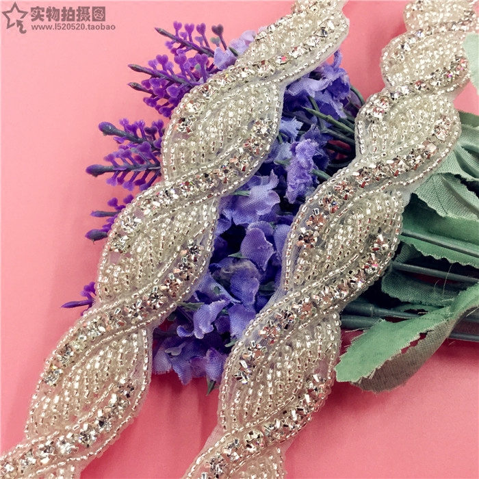Sew Rhinestone chain diy manual decorate Wedding dress accessories belt parts bride Headdress make Material Sciencein the Accessories/Fashion Jewelry,  DIY Fitting , Chain  category - from Buy2taobao.com to provide professional Taobao agent buy service