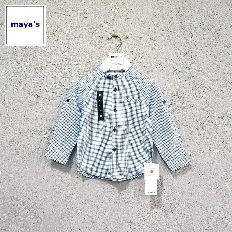 Chemise garcon MAYAS à manche longue - Ref 2075394 Image 1