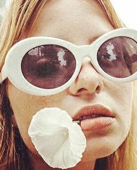 墨镜前卫风太阳眼镜水原希子同款