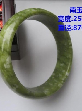 天然玉石内径毫米加宽手环