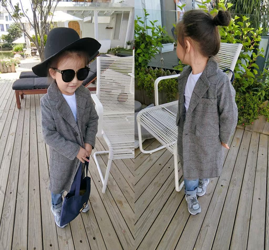 Manteau enfant en mélange - Ref 2160635 Image 1