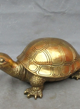 纯铜乌龟摆件铜龟大号祝寿贺寿长寿龟家居客厅店铺装饰工艺品礼品