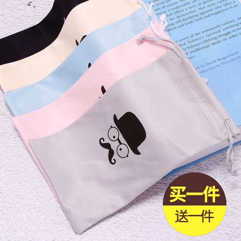 眼镜袋便携太阳镜收纳袋男生女款眼睛袋简约束口纯棉墨镜袋送布在类目 ZIPPO/瑞士军刀/眼镜, 眼镜配件、护理剂, 眼镜袋中 - 来自Buy2taobao.com提供专业的淘宝代购服务