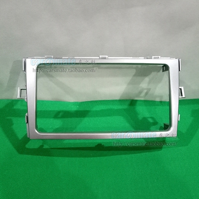 2011丰田VERSO逸致车改装DVD导航专用改装面板,双锭机安装面框