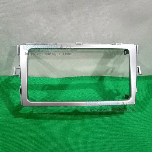 2011丰田VERSO逸致车改装DVD导航专用改装面板,双锭机安装面框