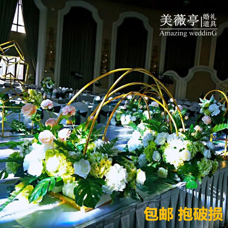 新款婚庆路引彩虹路引铁艺几何拱形摆件舞台婚礼道具五彩缤纷路引|msdalam kategori bekalan perayaan/hadiah, set perkahwinan/props, Arch - dari Buy2taobao.com untuk memberikan perkhidmatan ejen Taobao profesional membeli