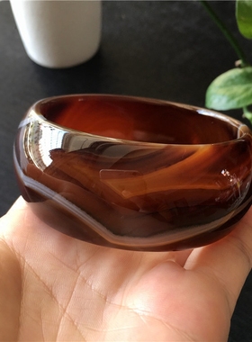 纯天然加宽扁条大方送礼佳品手镯