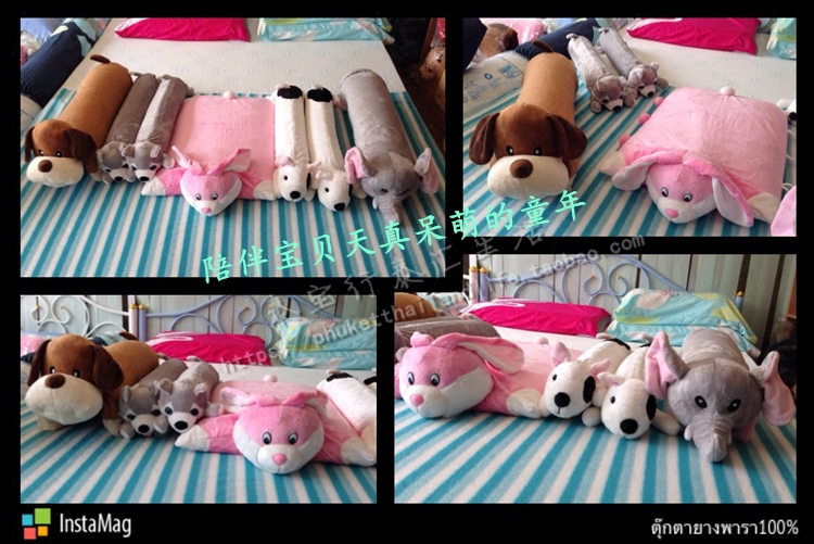 THAILAND DIRECT SHIPPING THAILAND LATEX PILLOW PHUKET NATURAL KIDS CARTOON PILLOW ELEPHANT PANDA TIGER