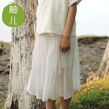 Jupe enfant en lin - Ref 2050198 Image 24