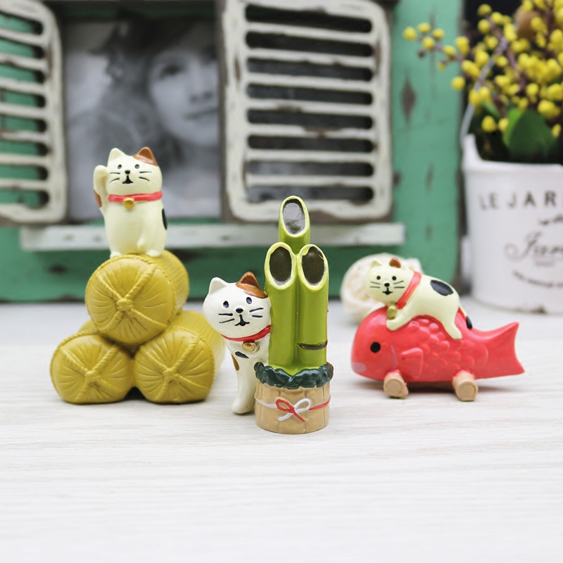 丰收招财锦鲤摆件