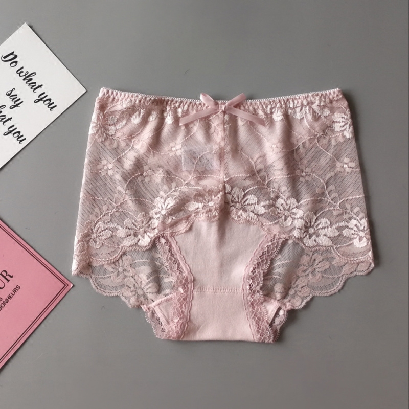 超薄火辣中腰大码包臀镂空三角裤