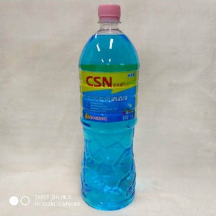 CSN众禾森夏季专用玻璃水除虫去渍净含量1.4L*12瓶仅限自提发物流