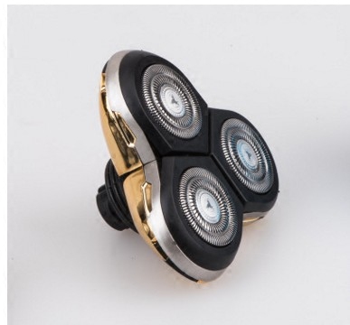 金鼎RQ8508C/1280c/5380三刀头全身水洗剃须刀电镀原装刀头RQ5587