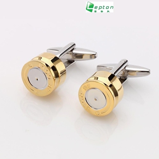送礼盒品质子弹造型袖扣袖钉男士法式衬杉时尚袖扣商务cufflinks