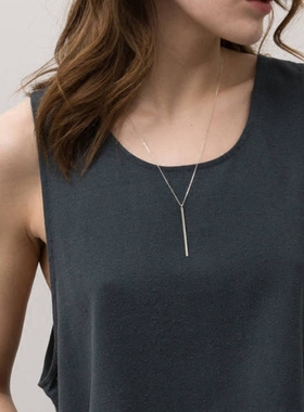 不掉色毛衣链进口14K包金