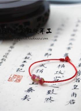 纯手工编天然西瓜晶手