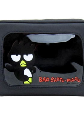 日本Sanrio正品Badtz-maru酷企鹅XO 手拿包化妝包收納包女包