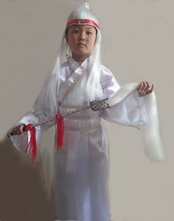 元旦圣诞节日舞台演出服装西游记太白金星太上老君寿星月老服装