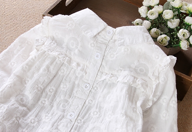 Chemise fille à manche longue - Ref 2085595 Image 5