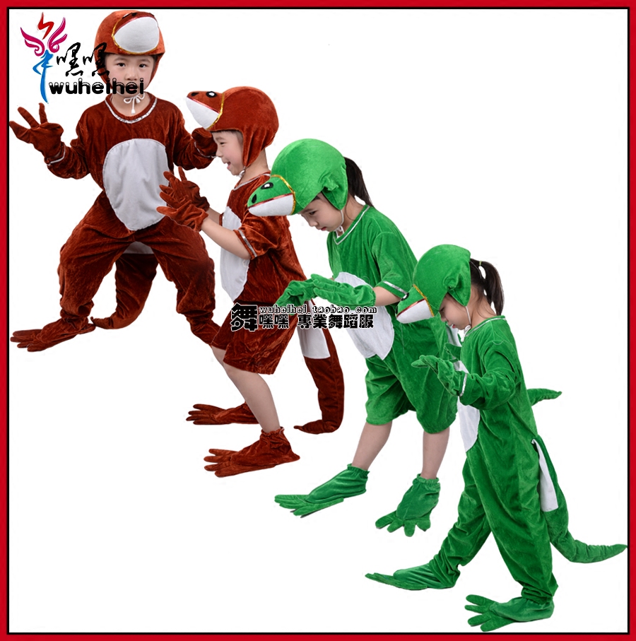 儿童演出服小壁虎借尾巴话剧演出服装小燕子蚊子蛇黄牛舞蹈表演服