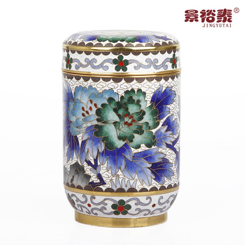 茶叶罐北京商务礼品景泰蓝送老师