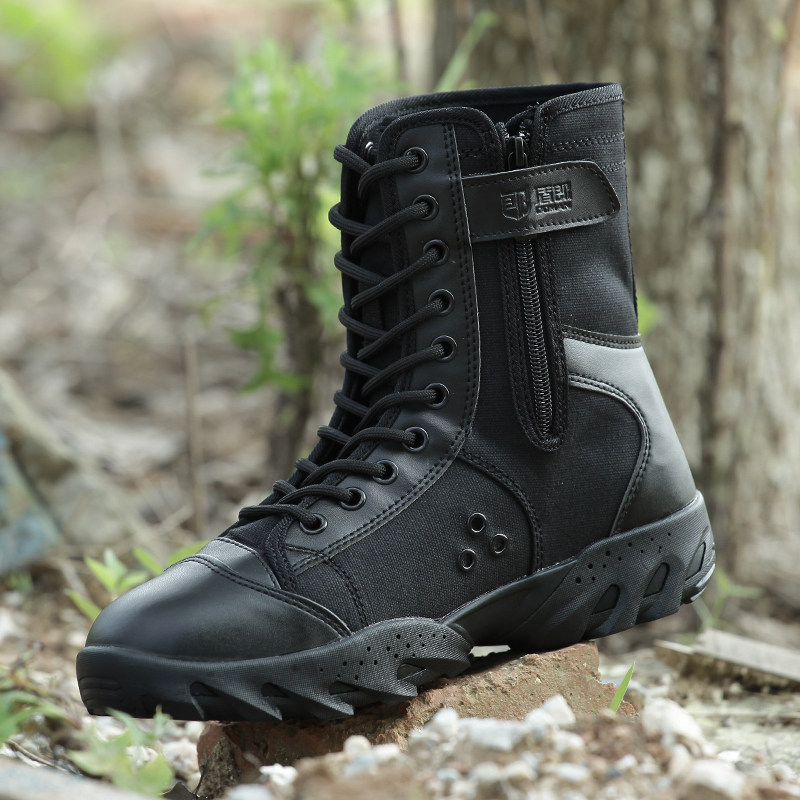 Bottes militaires pour homme - amortissement - Ref 1401986 Image 3