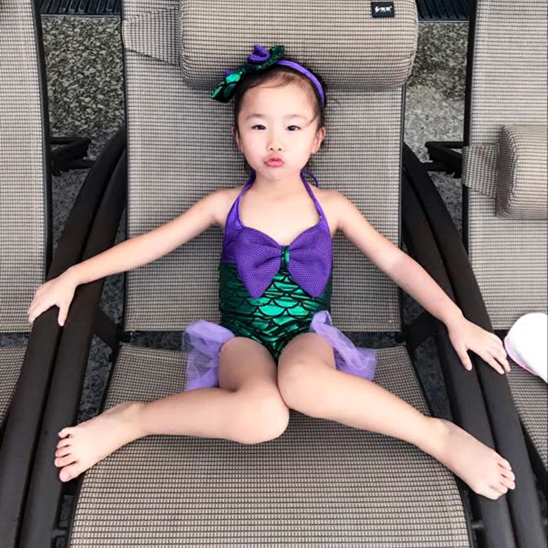 美人鱼服装女宝宝女童连体泳衣公主婴幼儿游泳衣女孩儿童泳装可爱在类目 童装/婴儿装/亲子装, 儿童泳装, 泳衣裤中 - 来自Buy2taobao.com提供专业的淘宝代购服务
