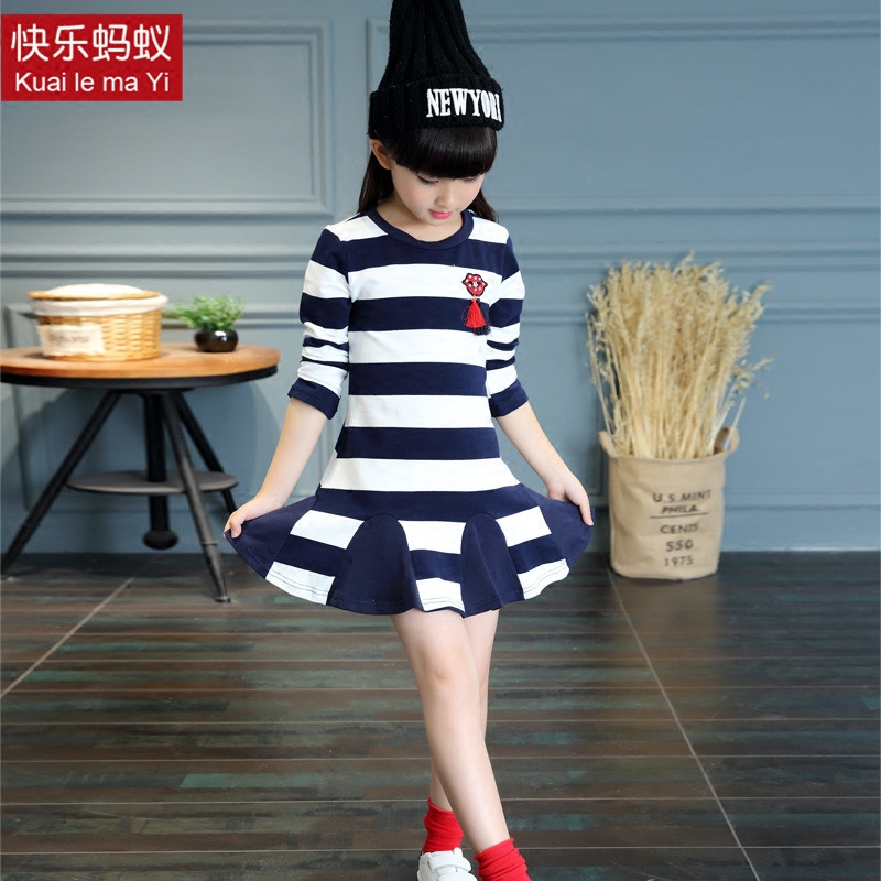 Robes pour fille en coton - Ref 2048078 Image 4