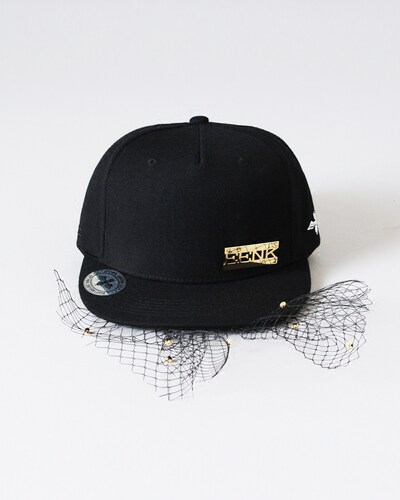 韩国设计师面纱优雅风棒球帽