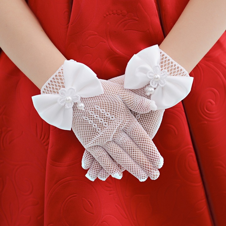 Gants pour fille en dentelle - Ref 2151346 Image 2