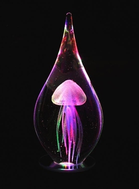 夜光灯生日桌面礼物玻璃工艺品