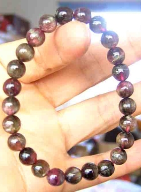 纯天然猫眼碧玺手链江浙沪皖包邮