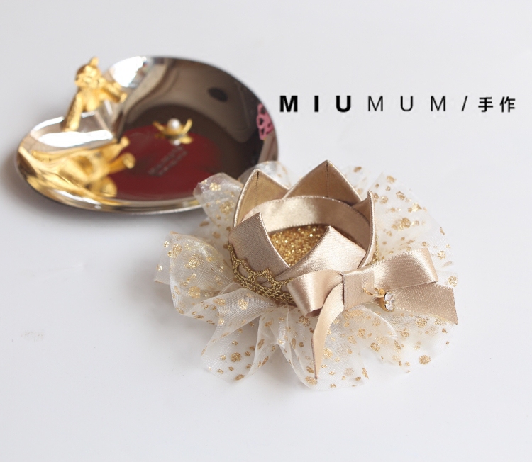 miumum kids手作皇冠儿童发饰全进口材料宝宝头饰皇冠发夹发带diy