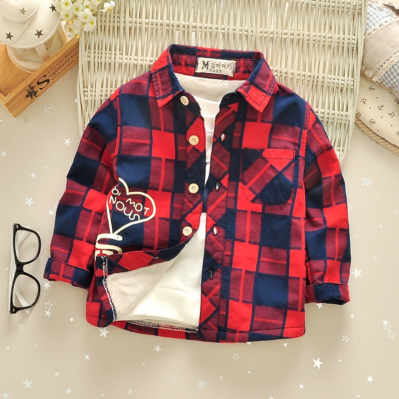 Chemise garcon à manche longue - Ref 2075647 Image 3