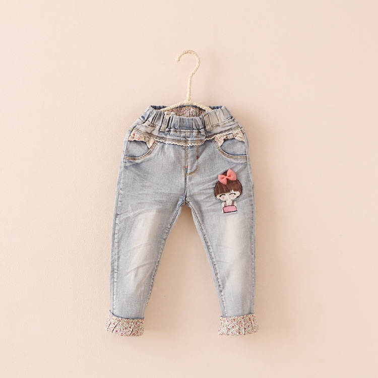 Pantalon fille en toile - Ref 2061486 Image 1