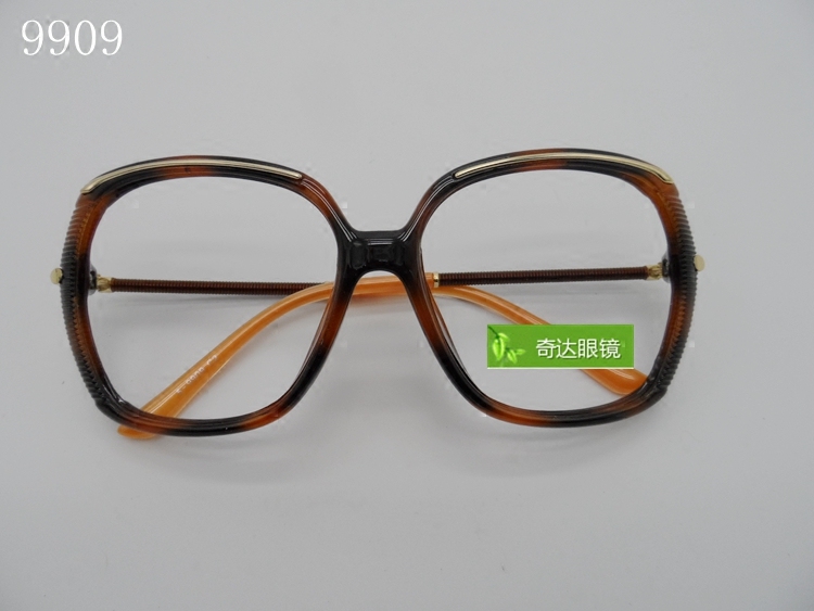 超大框配时尚远视镜老花眼镜75/100/150/175/200/250/300度女