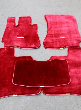 奔驰S500L S600 S63 S65 G500 G63 G65AMG羊绒专用脚垫