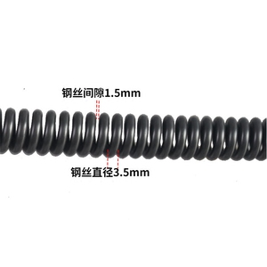 管道疏通器家用通下水道工具16mm加密加粗20米专业弹簧硬簧.钢簧