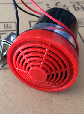 红色滴滴滴塑料12vz4v通用倒车喇叭汽车货车挂车改装 倒车