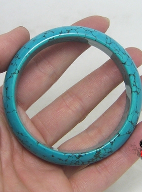 绿松石原矿项链吊坠散珠挂件手串