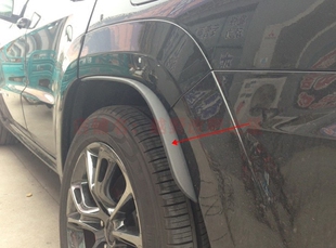 高配版 16款 大切诺基轮弧挡泥板mopar轮眉沙石挡改装 srt8挡泥板