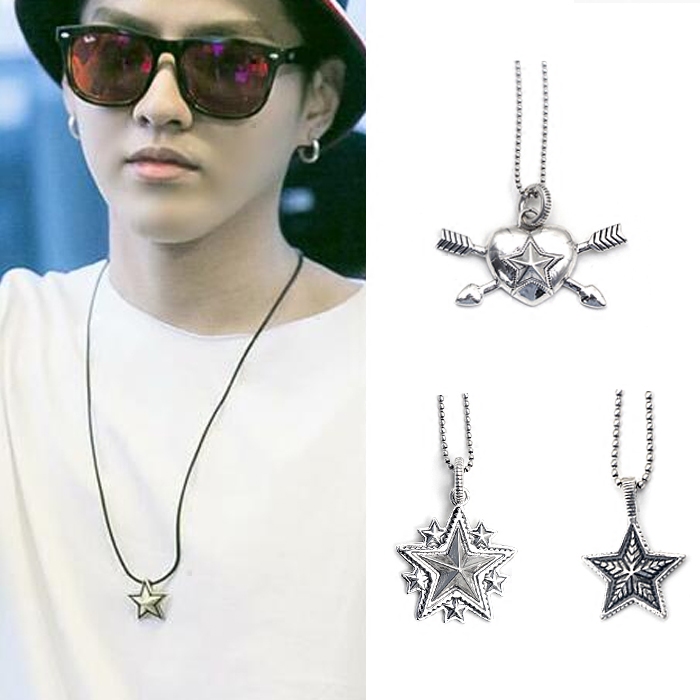 Cod* Sanderson Pentagon star Pendant kris Kris Necklace Chaopai Sterling Silver sweater chainin the Accessories/Fashion Jewelry, Necklace  category - from Buy2taobao.com to provide professional Taobao agent buy service