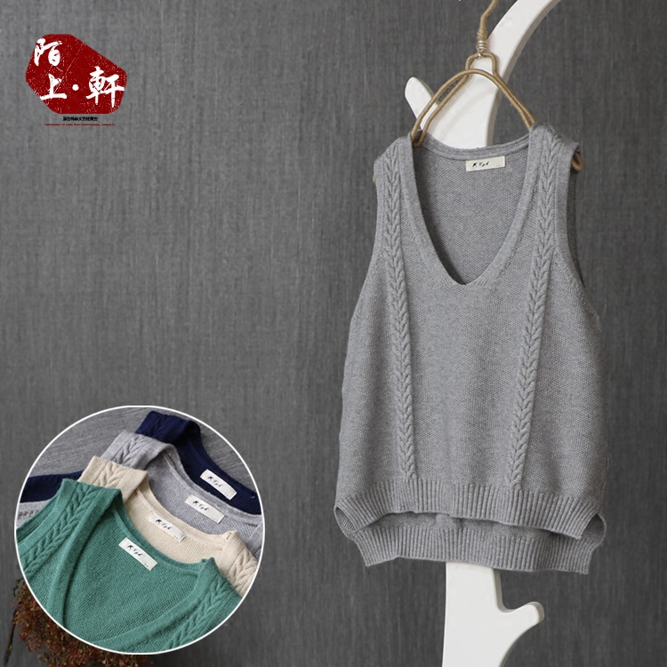 literature Versatile Exorcism Cotton sweater have cash less than that is registered in the accounts Show thin Self cultivation Solid Wool vest Vest knitting jacketin the Women's clothing/Boutique , Sweaters  category - from Buy2taobao.com to provide professional Taobao agent buy service