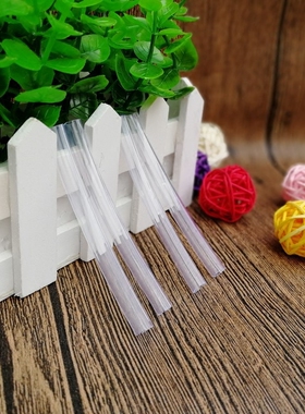 人字拖夹脚软管手工编制人字拖胶管PVC透明软管DIY手工材料