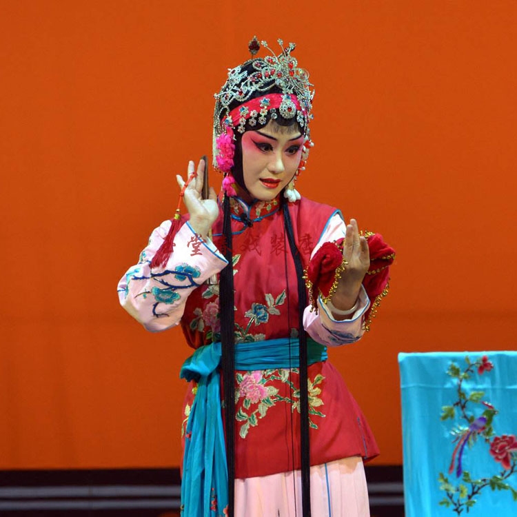 戏曲花旦服装卖水套装衣服 丫鬟坎肩腰巾小衣包戏曲演出服装