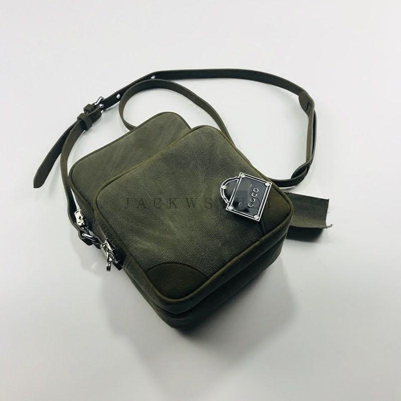 readymade帆布做旧斜挎小包新品