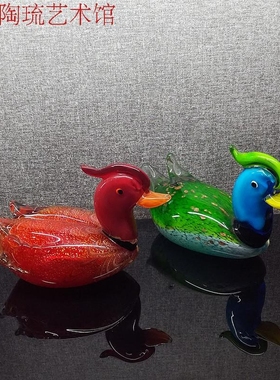 摆件结婚庆典礼物玻璃工艺品